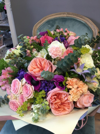 Радужный букет эксклюзив