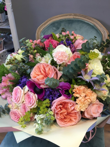 Радужный букет эксклюзив