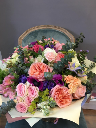 Радужный букет эксклюзив