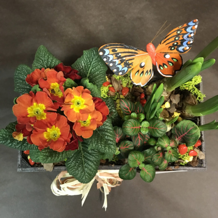 Композиция шик «Оранжевое лето»